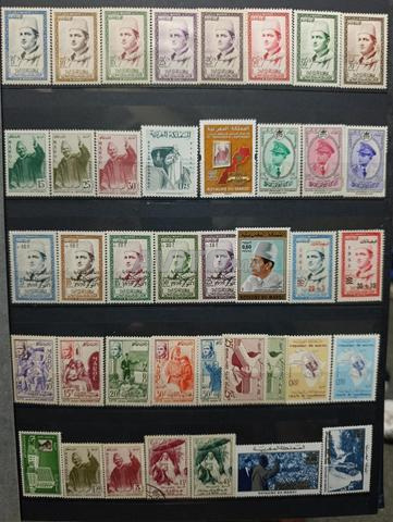 Album de luxe et timbres marocains rares - 2