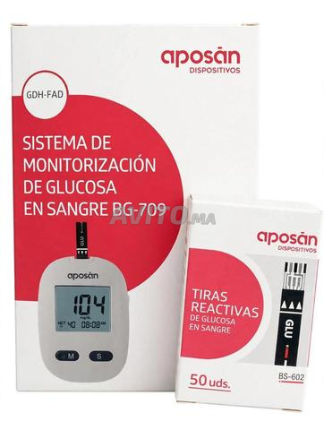 Glucomètre Aposan BG-709 50 bandelettes > - 2