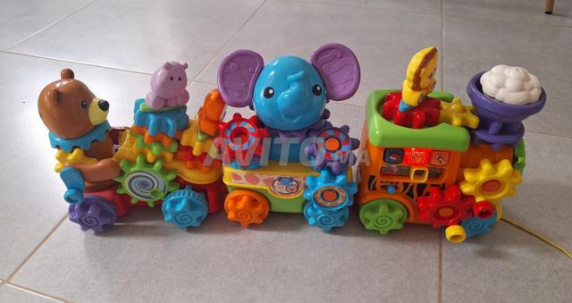 Train Vtech avec engrenage