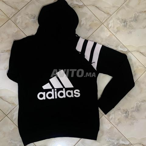 Sweat à Capuche Adidas Noir - Taille L - 2