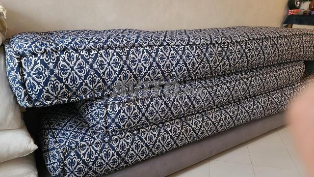 3 tapis de boxe en mousse et laouat