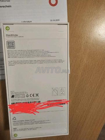 iPhone 18 Pro Max Sim et Esim (version Europe) - 2