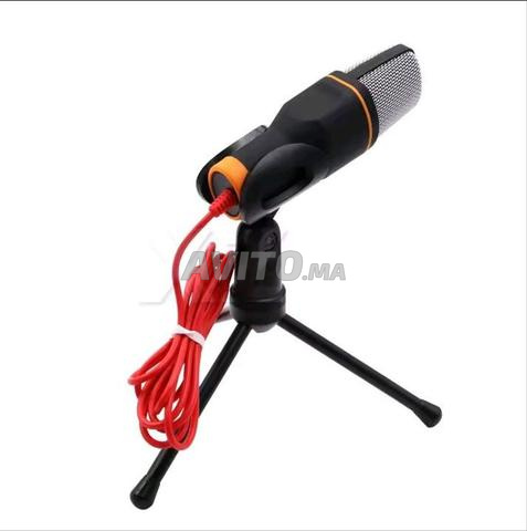 Microphone à condensateur stéréo avec support - 2