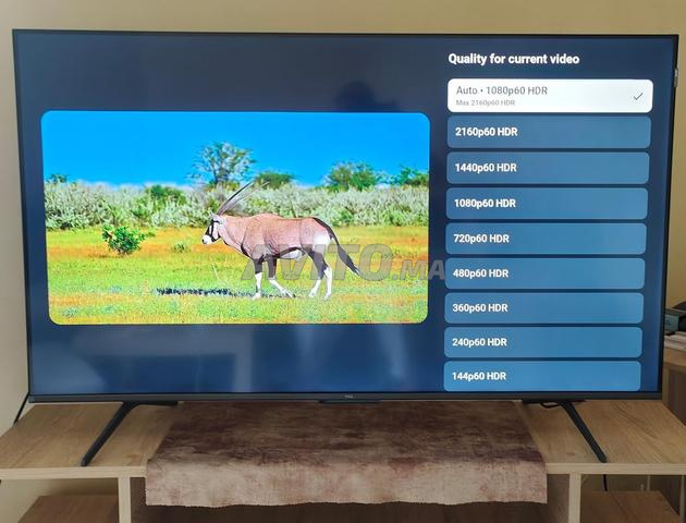 TCL Google TV QLed 50 C655 comme neuve - 2
