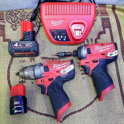 حزمة ميلووكي M12 FUEL (مثقاب مفك براغي) - 2