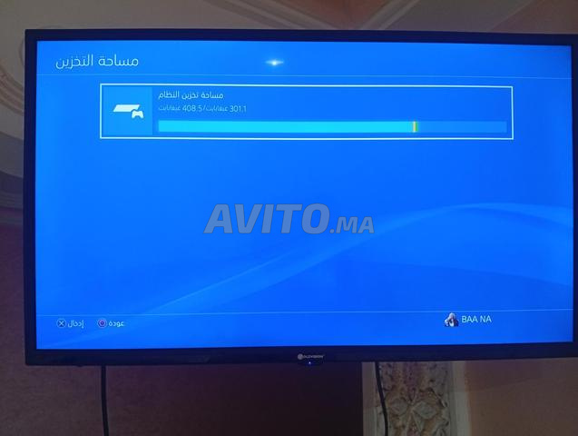 PS4 Fat 500GB, manette, 4 jeux, excellent état - 2