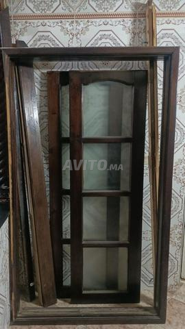 أبواب خشبية ممتازة مع الإطار - 2