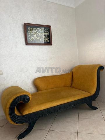 Méridienne / canapé ancien vintage - 2