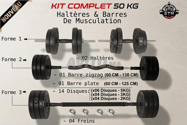 Kit Complet De Musculation 50 KG - NEUF - - 2