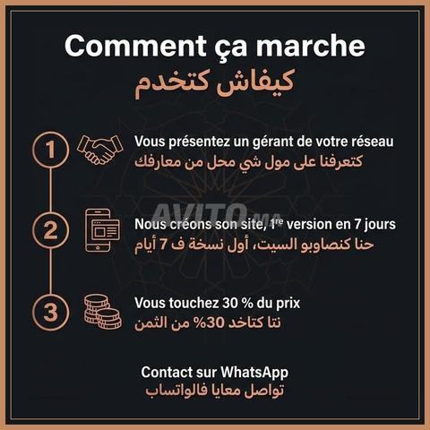 Apporteur d'affaires sites web