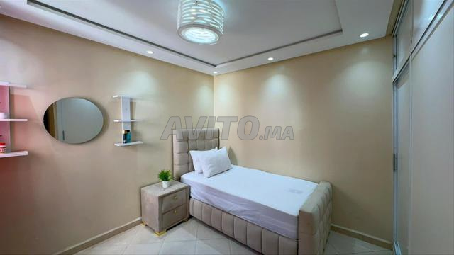 Chambre meublée pour filles, élégante, Tanger, Baliya, près de la gare - 2