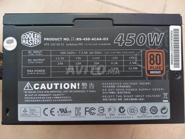 Alimentation Cooler Master 450w - 2