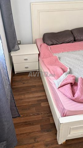 Lit double XL avec commode - 2