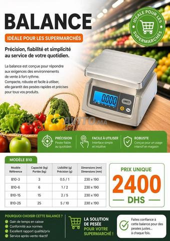 BALANCE ÉLECTRONIQUE PROFESSIONNELLE À VENDRE - 2