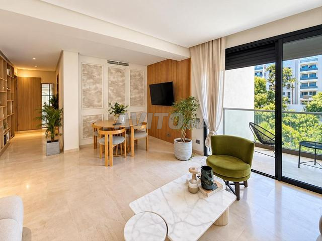 Appartement à louer 110 m² à Casablanca Ain Diab - 2