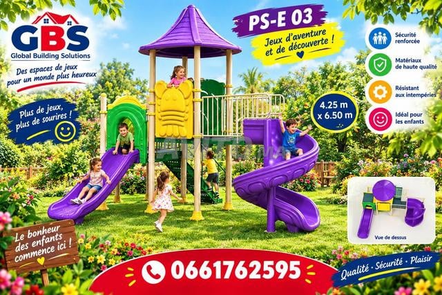 Aménagement des parcs de jeux