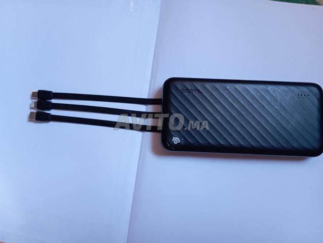 Power Bank Oraimo 10000mAh - 3 Câbles - Encore Neuf