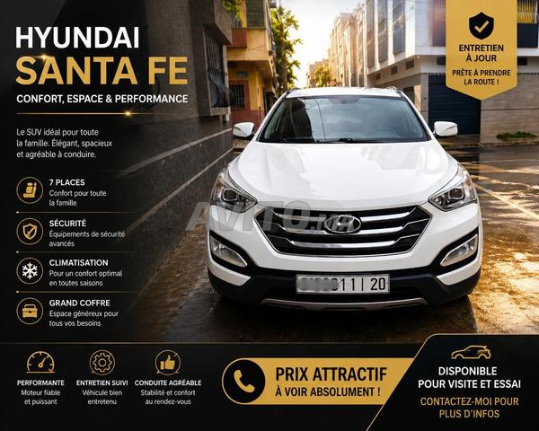 Santa Fe 2013 7 places 9cv diesel
