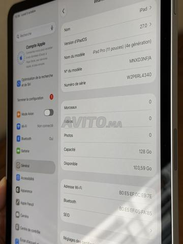 iPad Pro M2 11” 128gb Wi-Fi - 2