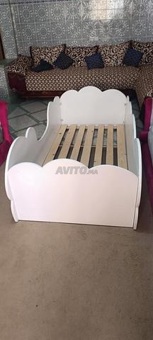 Lit nuage enfant en bois 90/190cm - 2