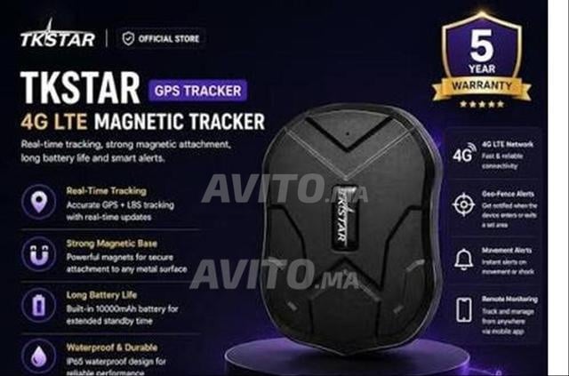 متتبع Tkstar TK905 - بطارية تدوم طويلاً ميكروفون تجسس X8D