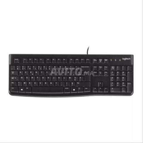 Clavier Filaire USB Logitech K120 AZERTY Noir Neuf