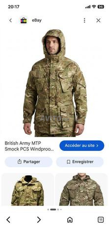 Veste Chasse Randonnée Camouflage navy