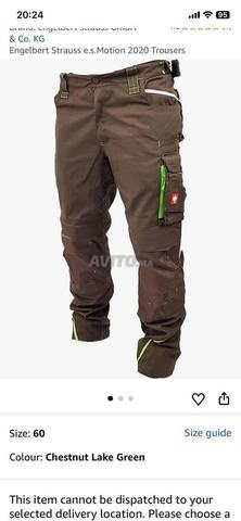 Pantalon travail securite englbert strauss 