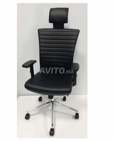 كرسي شبكي \ensemble fauteuil en simili cuir\chaise - 2