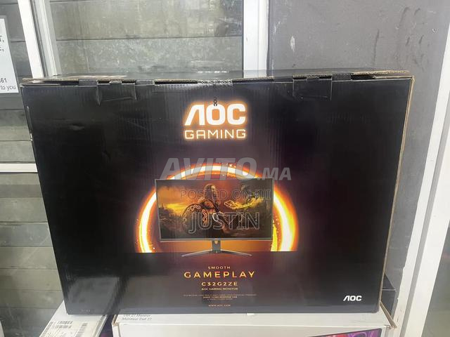شاشة ألعاب منحنية AOC C32G2ZE بتردد 240 هرتز