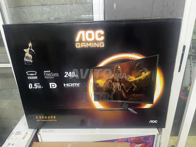 شاشة ألعاب منحنية AOC C32G2ZE بتردد 240 هرتز - 2