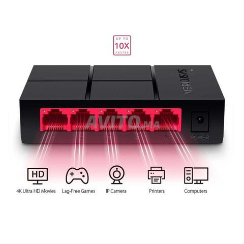 Mercusys Switch de Bureau 5 Ports 10/100/1 000 Mbps - 2