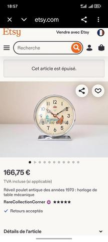 Réveil des années 1970 - 2