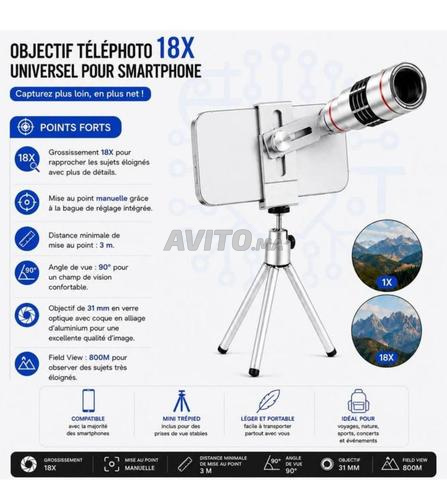 Téléobjectif pour téléphone 18x