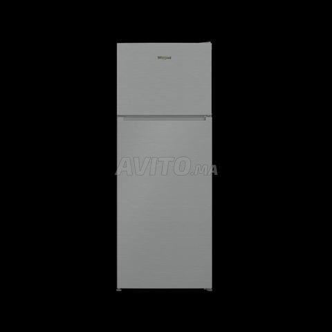 Réfrigérateur WHIRLPOOL 2 portes gris grande capacité classe énergétique A+ - 2