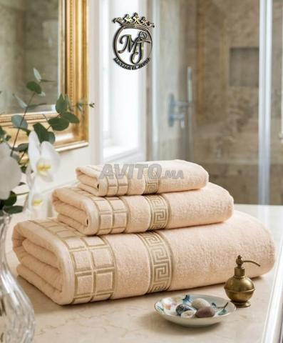 Serviettes de bain 3 pièces à prix abordable - 2