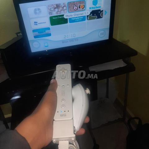 Console Wii noire RVL-001 originale, jailbreakée. En excellent état - 2