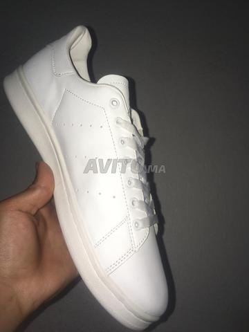 Adidas Stan Smith en coloris blanc - 2