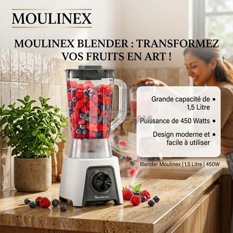 Mixeur Moulinex 450W 1.5L - 2