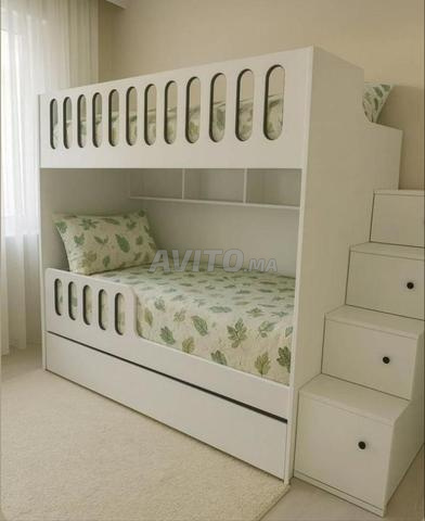 Lit bébé moderne au design élégant - 2