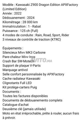 Kawasaki Z900 Dragon Edition APXFactory - 2