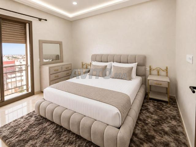 Agadir 2 chambres, 2 salles de bain et balcon - 2