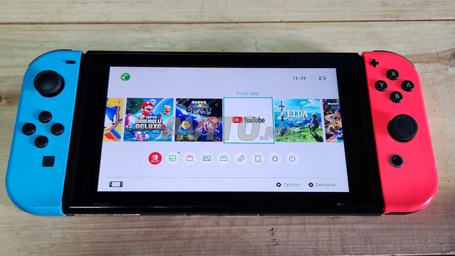 Nintendo Switch V2 Flashé FC27 Et Jeux 64gb - 2