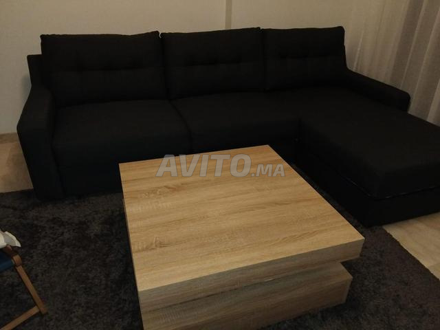 مجموعة أثاث كنبة طاولة قهوة - 2