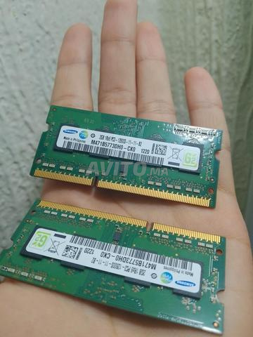 RAM DDR3 2Go x2 Samsung originale pour ordinateur portable