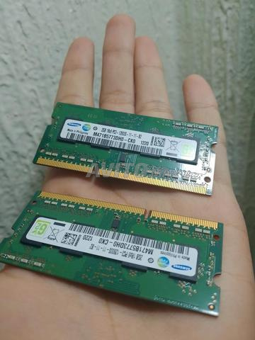 RAM DDR3 2Go x2 Samsung originale pour ordinateur portable - 2