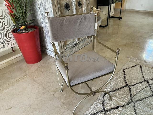 4 chaises et 2 fauteuils ROCHE ET BOBOIS - 2