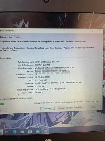 Hp Elitbook G3 256SSD - 2