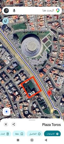 Terrain façade Plaza Toro 536m² - 2
