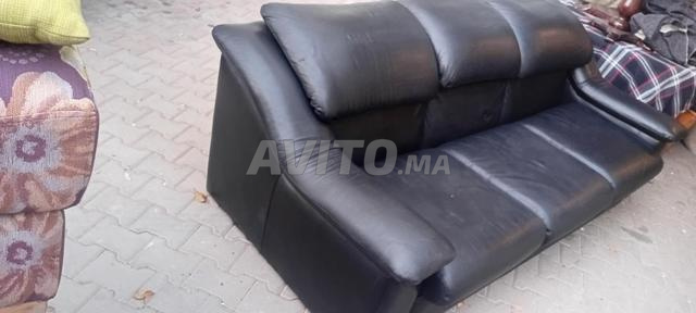 Fauteuil en cuir véritable à vendre - 2